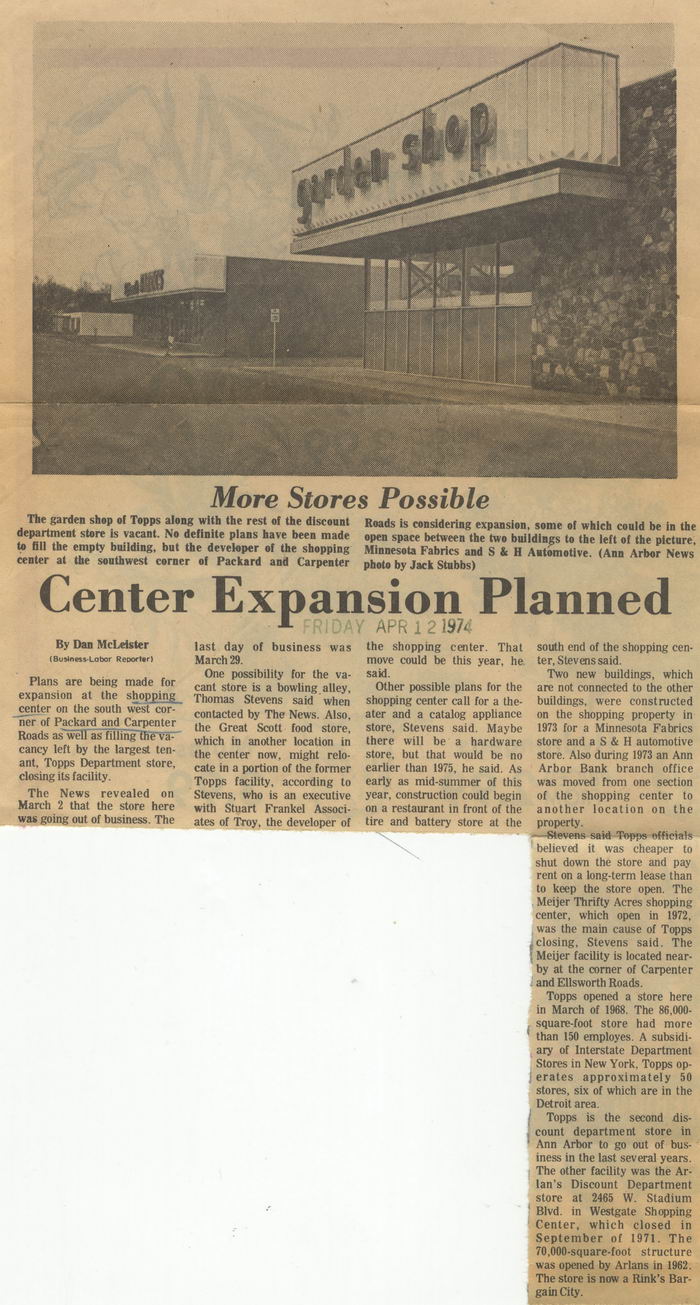 Topps - April 1974 Article (newer photo)